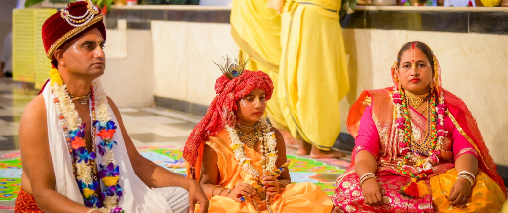 Sri Krishna samskāra ceremony!